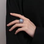 ROYAL BLUE QUEEN RING