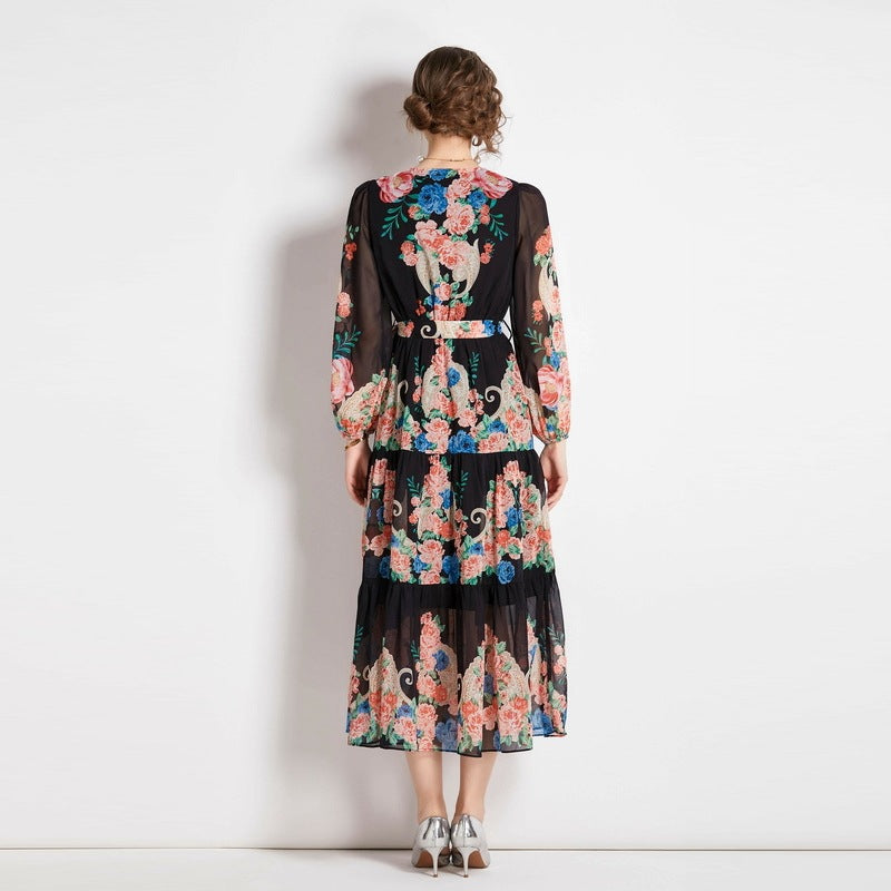 FLORA PLEATED DRESS III