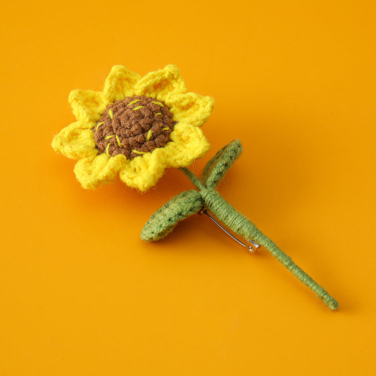 SUNFLOWER BROOCHES