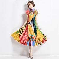 FLORA ABSTRACT DRESS II