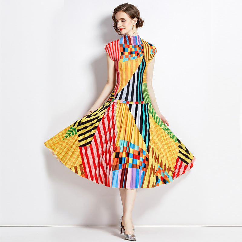 FLORA ABSTRACT DRESS II