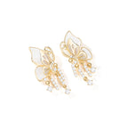 PEARLY BUTTERFLY EARRING II