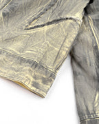 Spaced Metal Gather Jacket