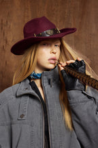 Classic Baggy Flight Funnel Denim Jackets