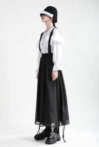 GATHERED JUMP SKIRT