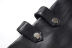 Faux Leather W Zip-up Jacket