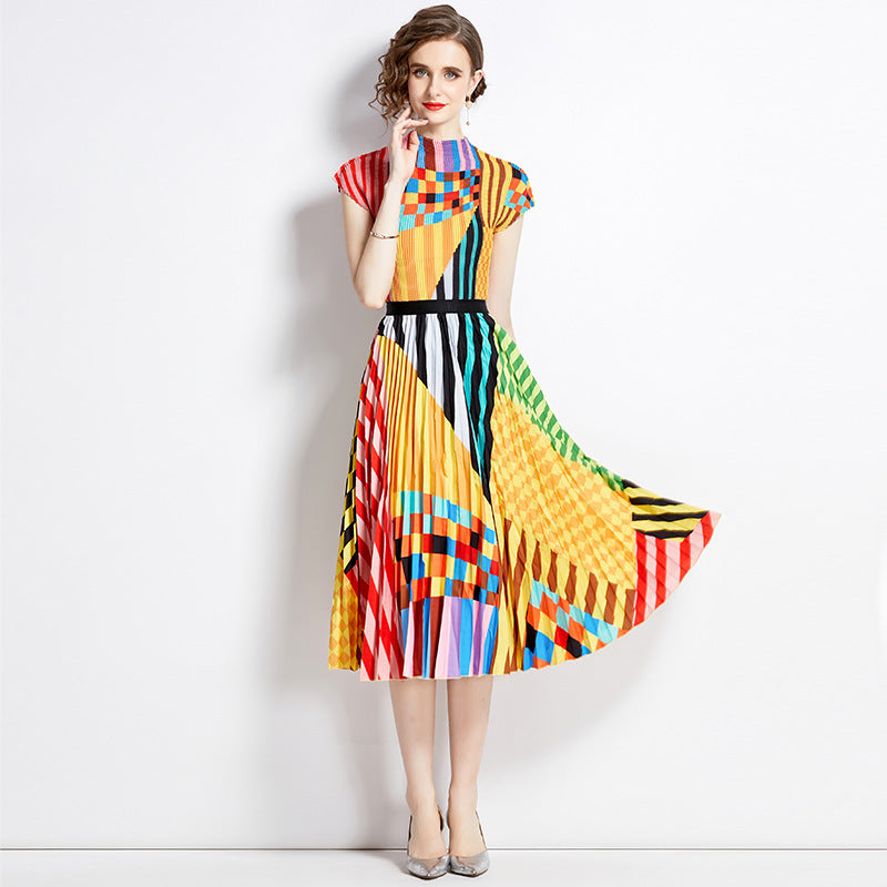 FLORA ABSTRACT DRESS II