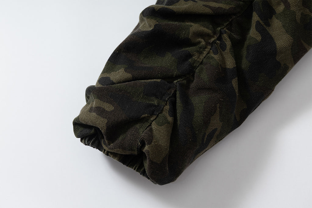 Army Green Hooded Layer Jacket
