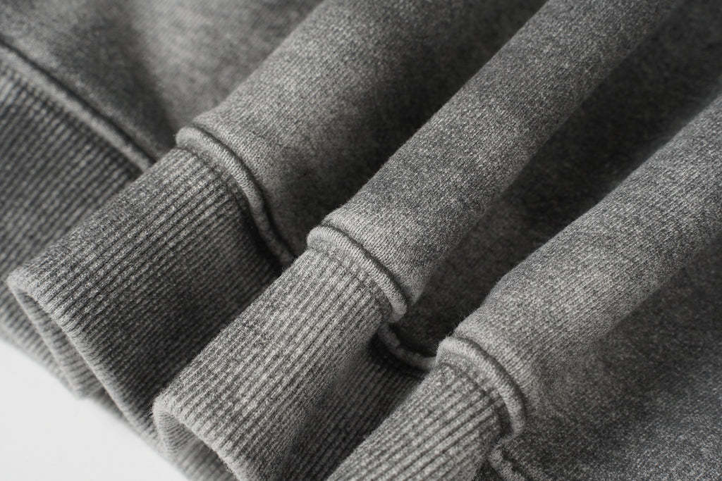 Patched Distressed Hoddie