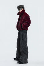 Reversible Mink Fur Puffer Jacket