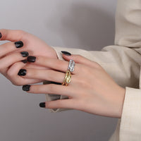 ROMEO PINNED RING
