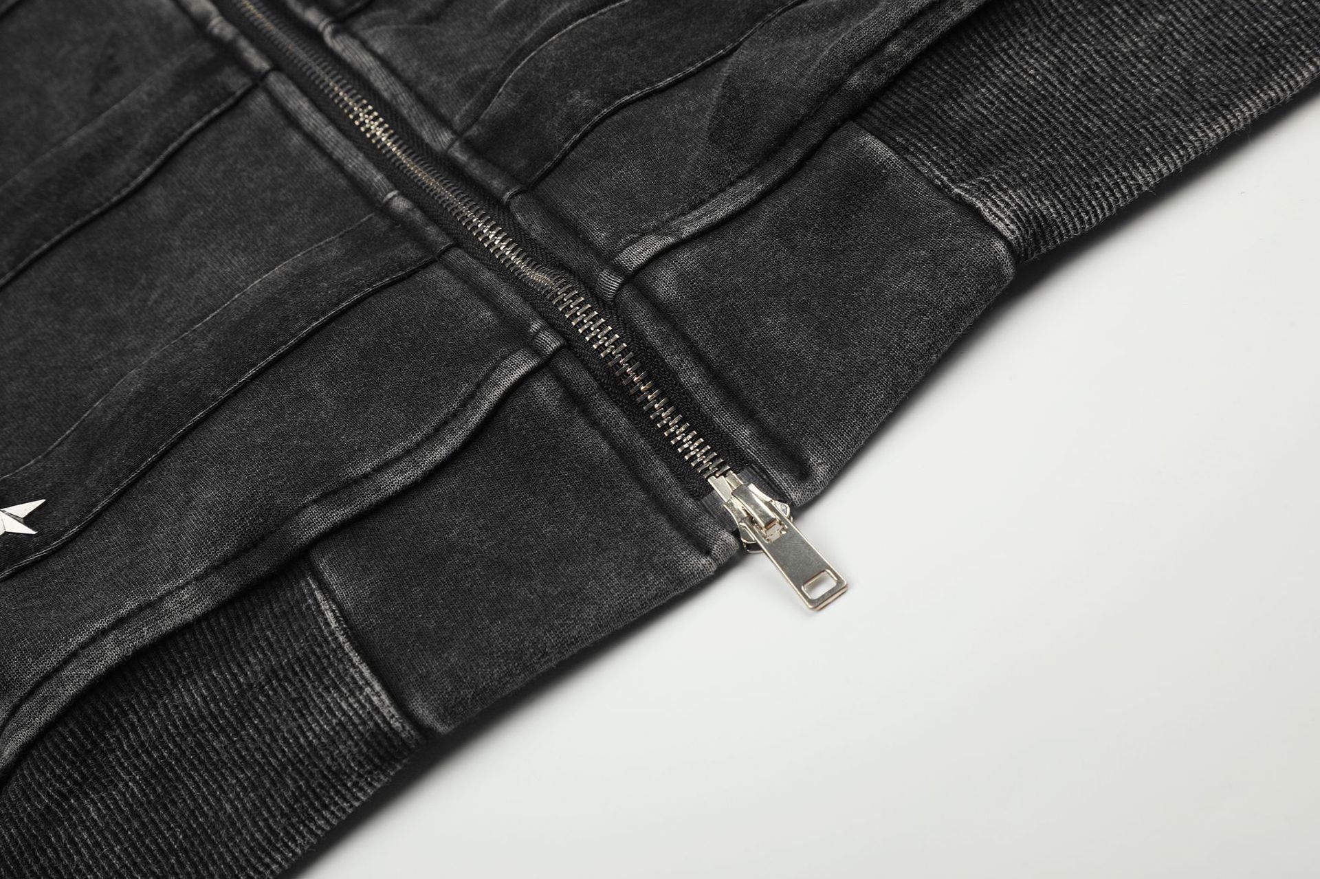 Napoleon Star Stud Zip-up Hoddie