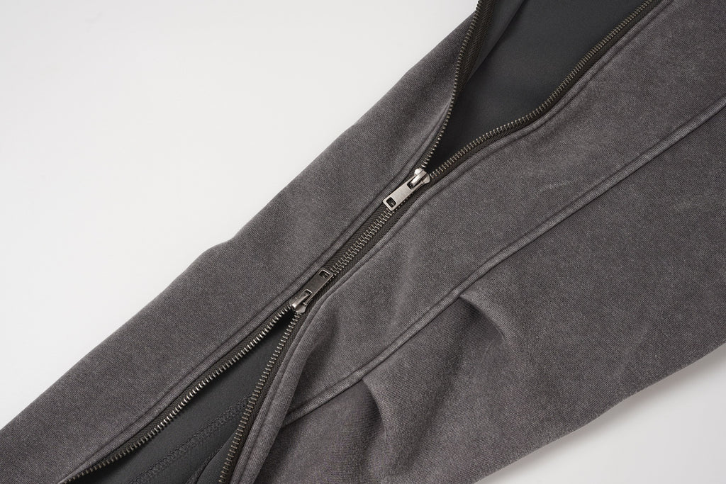 Asymmetric Zipped Hoddie