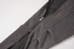 Asymmetric Zipped Hoddie