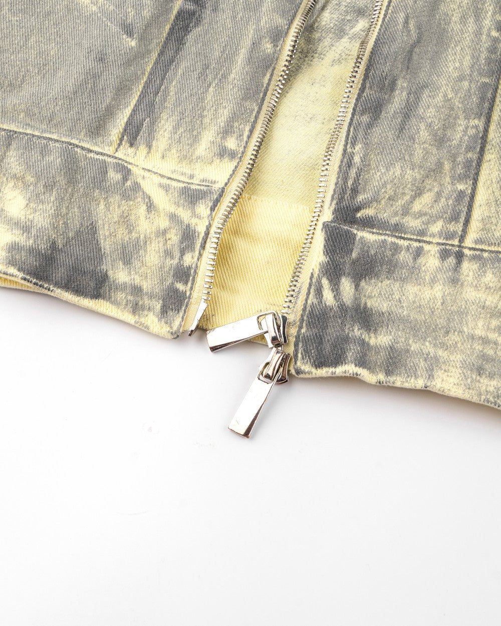 Spaced Metal Gather Jacket