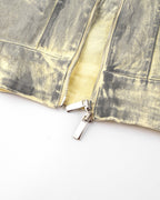 Spaced Metal Gather Jacket