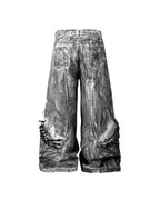 Spaced Metal Gather Pants