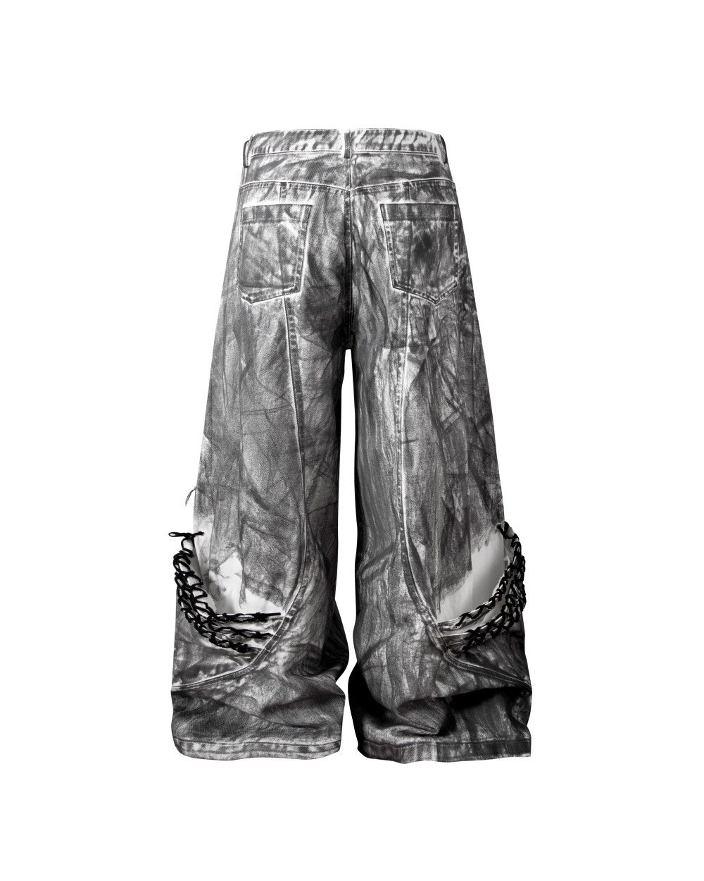 Spaced Metal Gather Pants
