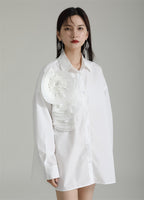 ROSE BROCHES SHIRT
