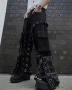 Belted Bondage Denim Pants