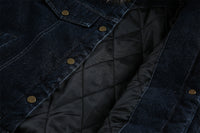 Detachable Faux Fur Denim Jacket