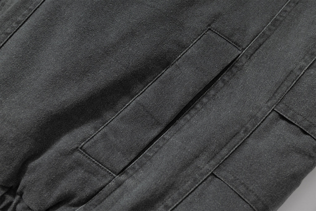 Classic Baggy Flight Funnel Denim Jackets