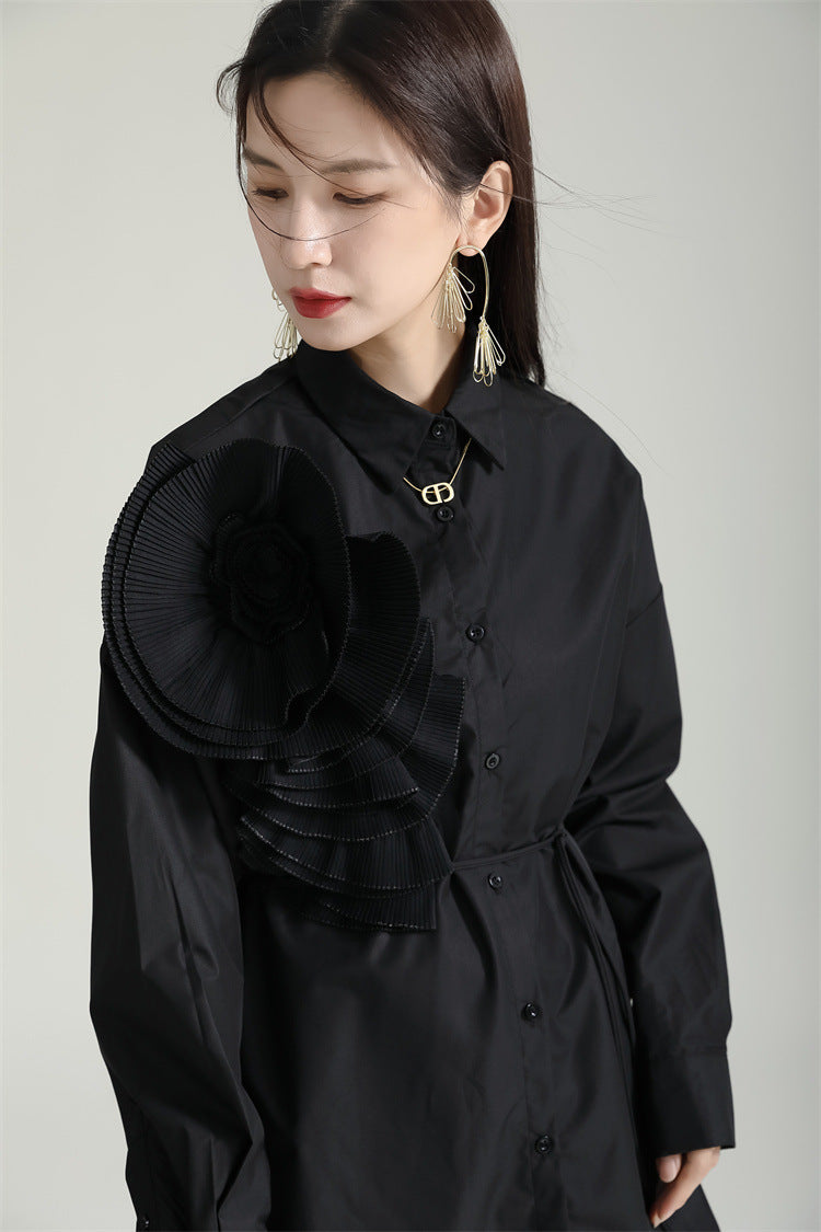 ROSE BROCHES SHIRT
