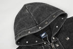 Napoleon Pyramid Stud Zip-up Hoddie