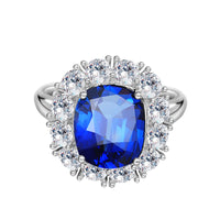 ROYAL BLUE OVAL RING