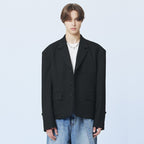 OVERSIZED SINGLE BREASTED BLAZER