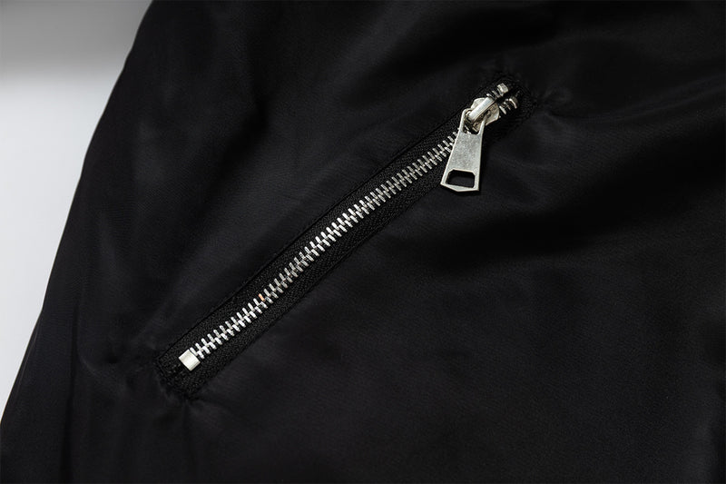 Oversize Faux Fur Flight Bomber Jacket