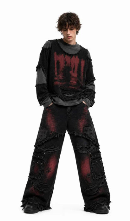 Dye Devil Blood Baggy Pants