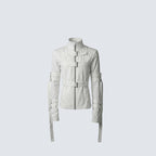White Punk Bondage Jacket