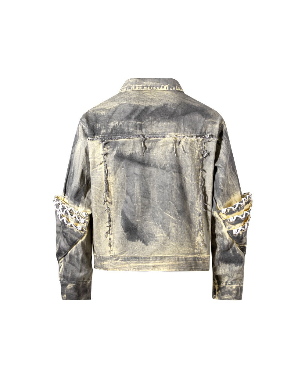 Spaced Metal Gather Jacket