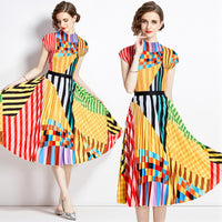 FLORA ABSTRACT DRESS II
