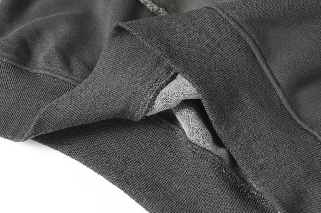 Splited Distressed Hoddie