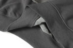 Splited Distressed Hoddie