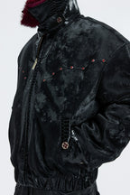 Reversible Mink Fur Puffer Jacket