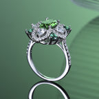 EMERALD FLORA RING