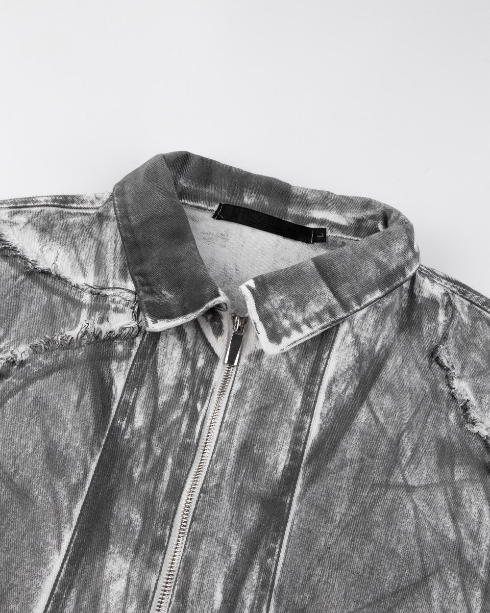 Spaced Metal Gather Jacket