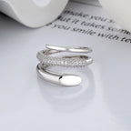 ROMEO SWAROVSKI TWISTED RING