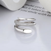 ROMEO SWAROVSKI TWISTED RING