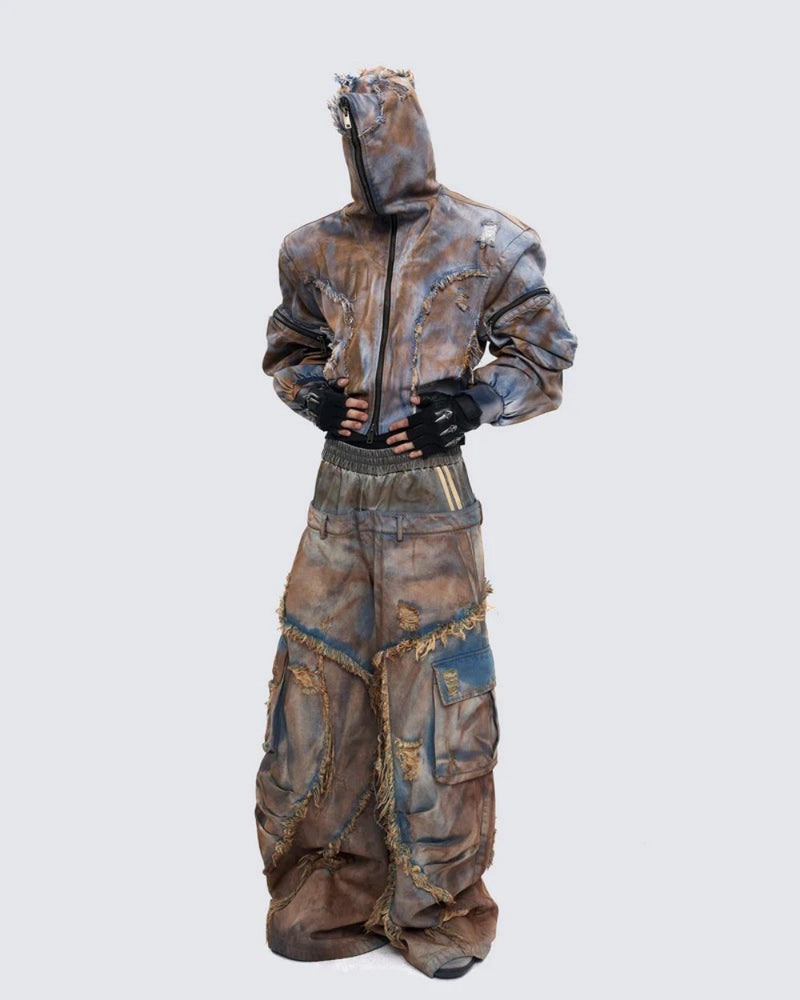 Dune Distressed Baggy Pants