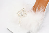 Ostrich Hair Heels
