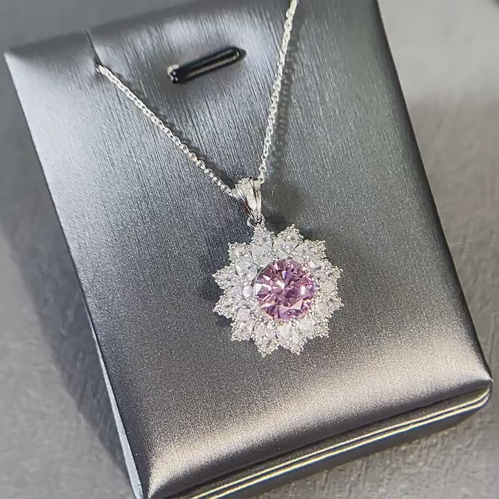 PINK GALAXY NECKLACE