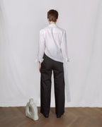 Long collar shirt
