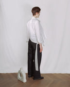 Long collar shirt