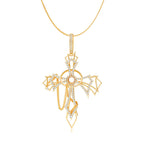 TRIPLE CROSS PENDANT