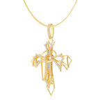 TRIPLE CROSS PENDANT