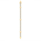 LOGO TENNIS BRACELET - GOLD